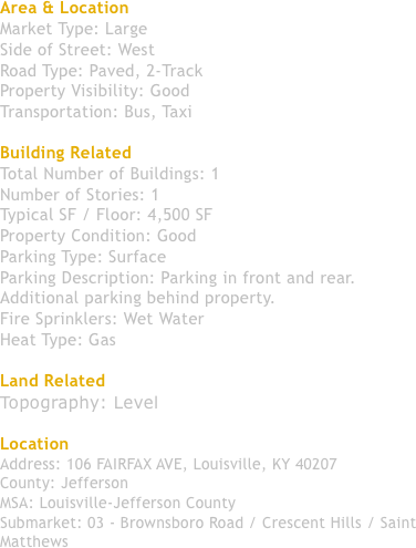 Area & Location